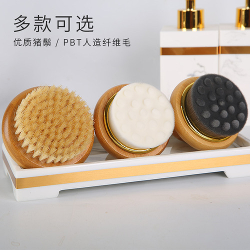 Wholesale Japanese cat claw children's bath brush bristle soft dry brush body bath brush does not hurt the skin back rub