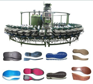 Polyurethane shoe material foaming machine, insole foaming equipment, PU filling machine, popcorn soles, PU powder equipment