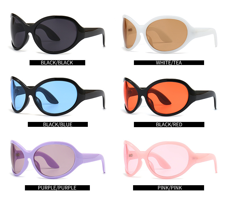 Herren Sonnenbrille Polygon Rahmen Modisch Trend Sonnenbrille_voghion.com