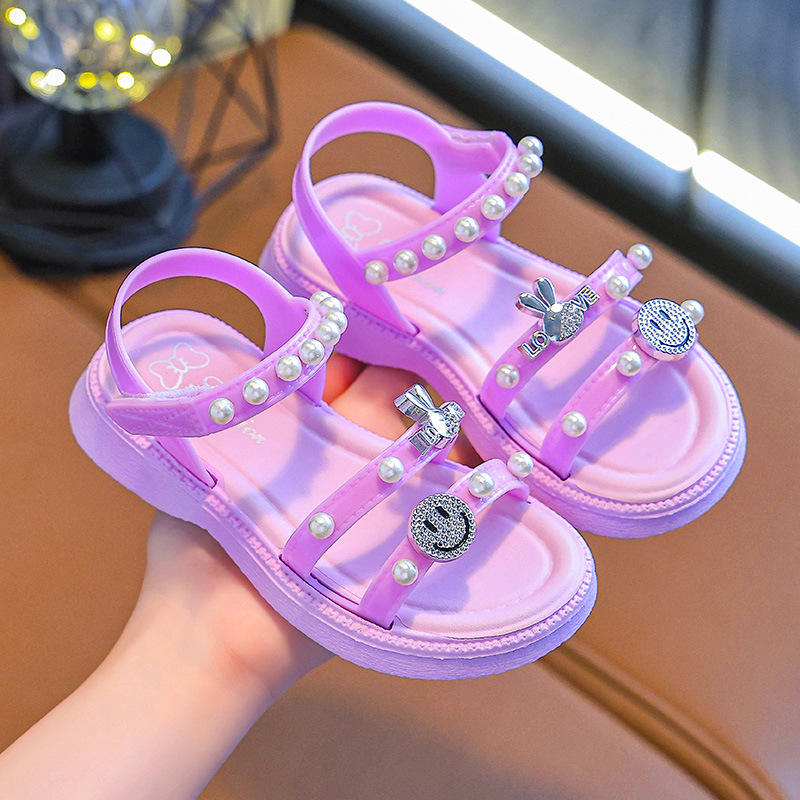 Nuevos niños arco princesa sandálias suaves chicas bonitas de verano niñas bonitas sandalias para niños