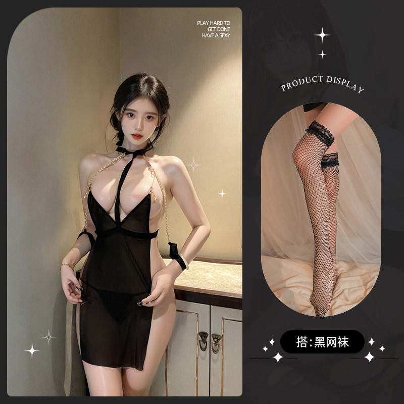 2507 블랙[드레스+T바지]+양말5 블랙