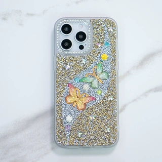 批发价防摔tpu+pc闪钻二合一女款手机壳适用三星samsung a17