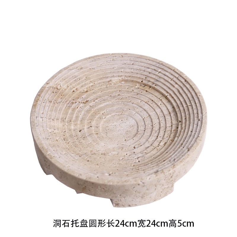 Geométrica piedra de cueva natural adornos de mármol de viento silencioso decoración del hogar modelo de arte de decoración de escritorio de decoración suave