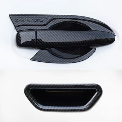 14-22 X-Trail Glory Handle Door Bowl Sticker New X-Trail Restoration Special Door Handle Anti-Scratch Protection Decoration (Other Automotive Exterior Supplies) - carbon-fiber-pattern-door-bowl-handles-trunk-door-bowl