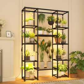 跨境室内悬挂花草植物展示架定制家用多功能落地式简易金属花架