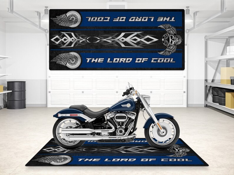 Cross-Border Motorcycle and Motorcycle Special Display Carpet Floor Mats Are Stain-Resistant and Easy to Care for Household Bedside Blankets Ready for Wholesale