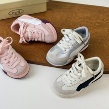 2025年春季新款儿童休闲鞋时尚百搭男女童板鞋轻便软底宝宝阿甘鞋