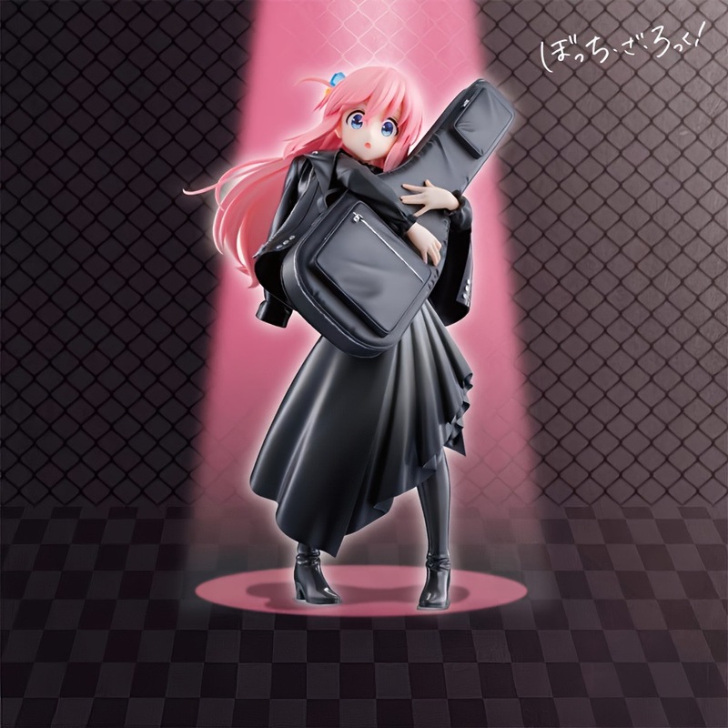 跨境新品 孤独摇滚吉他 站姿手办 二次元美少女动漫潮玩模型摆件|undefined