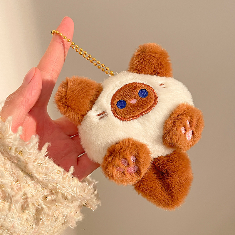 Tuantuan 猫のおもちゃペンダント手作りキーホルダーバッグ漫画ペンダントぬいぐるみ人形マシン卸売|undefined