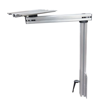 Foldable and Detachable Car Desktop Stand for Rvs and Yachts, Made of Aluminum Alloy, 360-Degree Rotation, Easy Storage (Car table board) - foldable-rv-yacht-desktop-stand