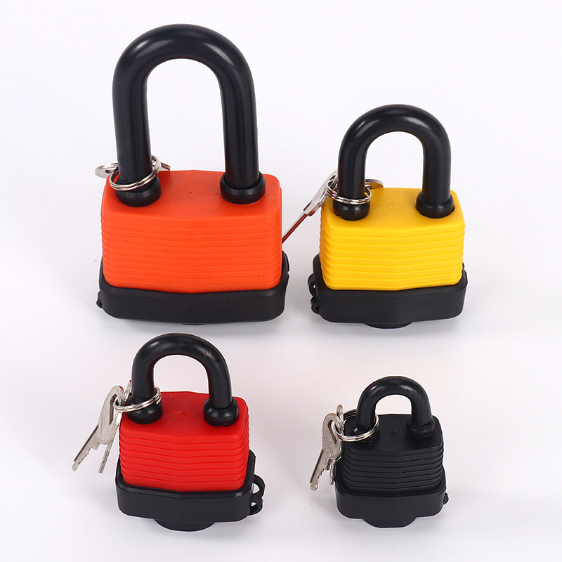 Outdoor Waterproof Melaleuca Padlock Outdoor Rain-proof Rust-proof Lock Head Lock Door Lock Garden Door Large Lock Copper Lock Cylinder Lock