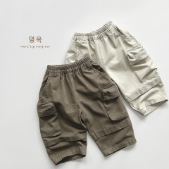 好有范兒童工裝褲男女童韓版休閒個性潮酷長褲子中小童寶寶童裝潮