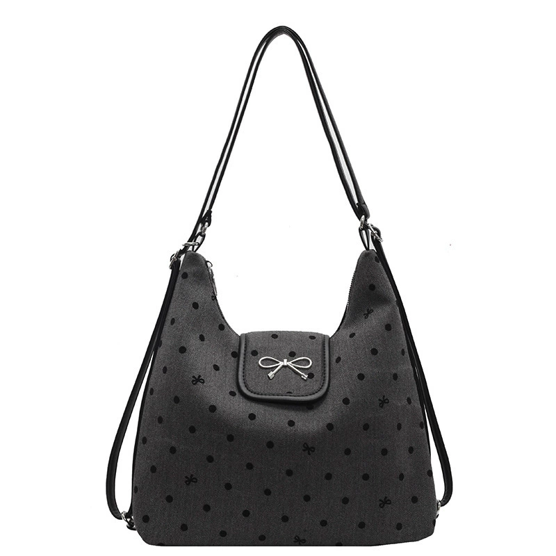 Capacious shoulder bag, backpack, one-shoulder bag, worn on the shoulder