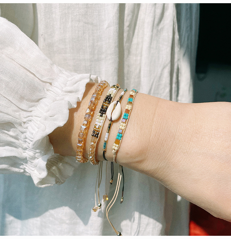 retro hand-woven miyuki bead multi-layer bracelet