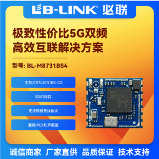 Bl-M8731Bs4 Dual-Band 5g Drone Wireless Image Transmission Wifi Module Rtl8731Bs Bilian Wireless Gateway