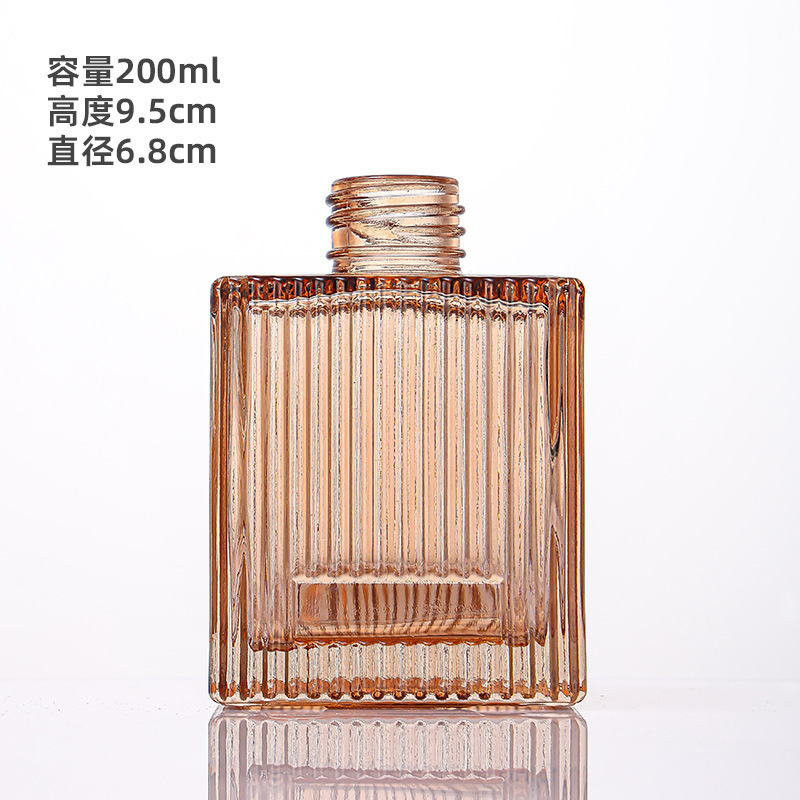 Botella desnuda naranja de 200 ml; opcional