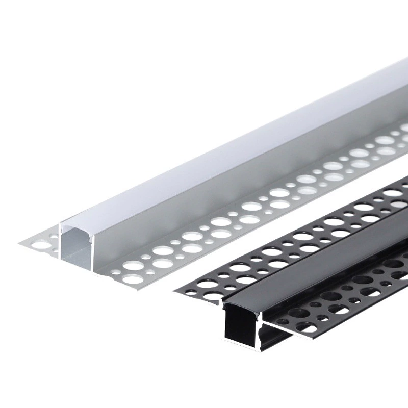 Светодиодная проволочная лампа канавка встроенная проволочная лампа алюминиевая двойное веко линейная лампа потолка встроенная проволочная лампа