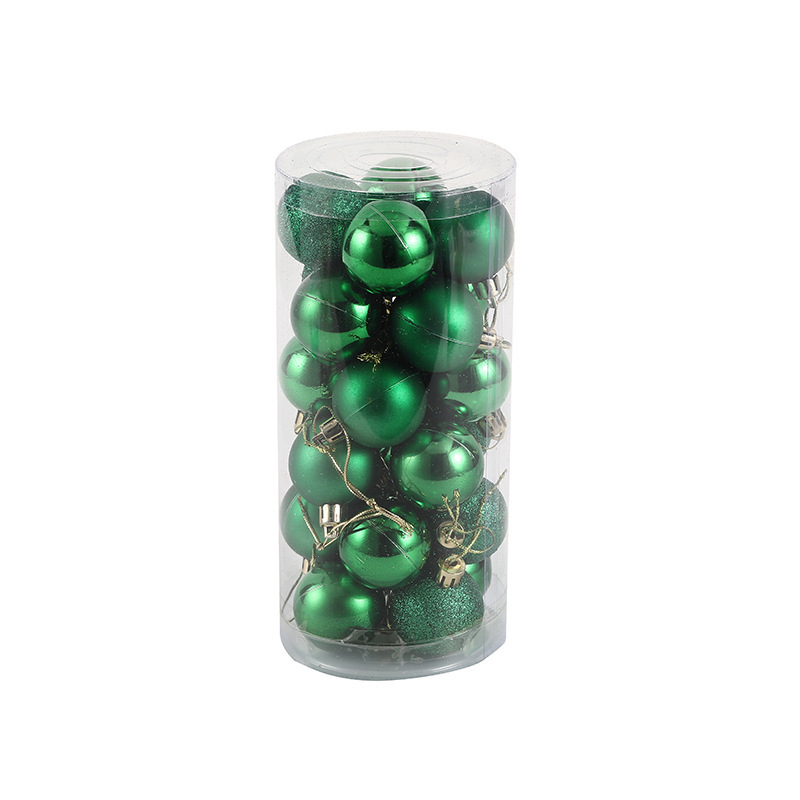 クリスマスボールセット丸桶角箱彩色絵3cm 4cm 6cmクリスマス装飾クリスマスボール装飾ボールクリスマス|undefined