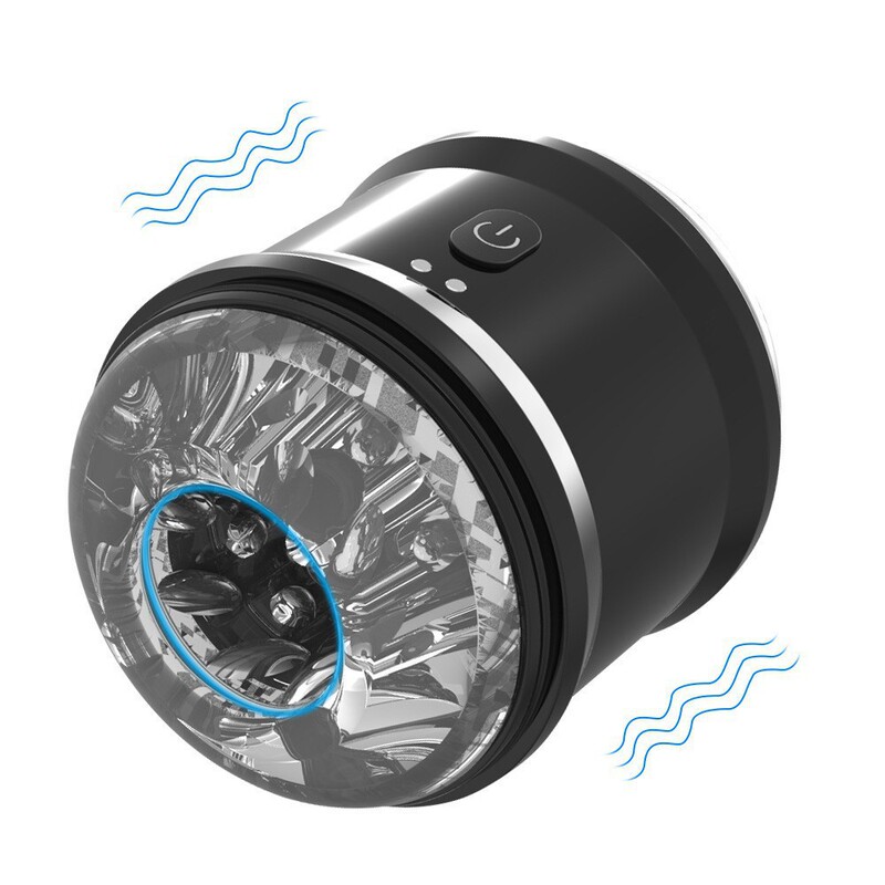 Men's aircraft cup full-automatic vibration suction penis exerciser through electric trainer men's masturbation device