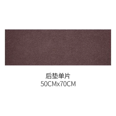 Universal Foot Pad | Car Floor Mats Wholesale - brown-rear-bench