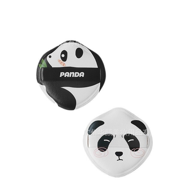 パンダシリーズ メイクパフ Q弾性ビューティーエッグ ノンパウダーエアクッション ビューティーメイクアップ ウェット＆ドライマシュマロパフ|undefined