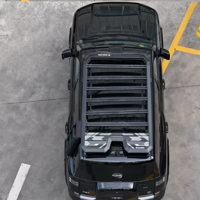 Equation Leopard Titanium 7 Roof Rack Ladder Mech Backpack Explorer Outdoor Off-Road Modified Roof Platform
