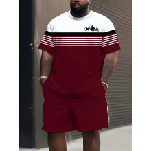 E 48507 Men's printed casual set ��ʿӡ����װ�羳����ͨ