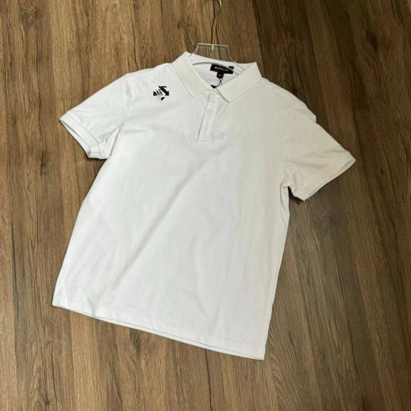 2025新型シリコンプリントPolo夏tシャツ男性ファッションビジネスゆるい襟半袖コンビネーションカジュアル|undefined