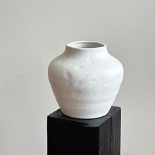 批发陶瓷花瓶轻奢插花摆件高级感小众中式粗陶罐创意花瓶陶瓷摆件