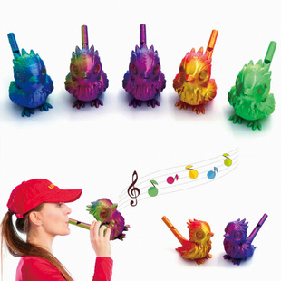 New 3D Printed Whistle Bird Creative Bird Call Whistle Street Stall Scenic Spot Night Market Same Style Water Bird Kidsren's Toy
