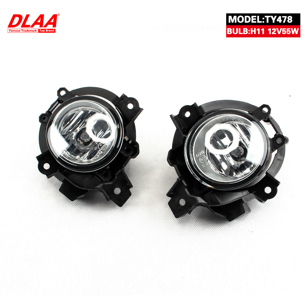 Aplicable a Toyota 10 - 15 años de luz corona delantera conjunto de lámpara de niebla de automóviles importados luces diurnas premium lámpara de barra