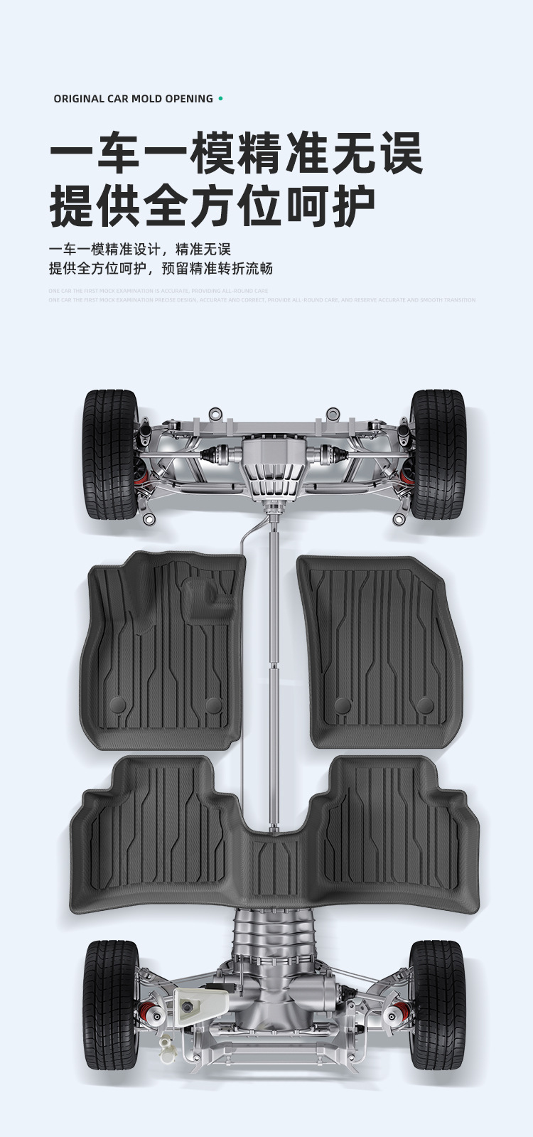 Suitable for 24 Buick Envision S Car Floor Mats, Fully Environmentally Friendly Tpe Floor Mats, Trunk Mats, Seat Back Mats