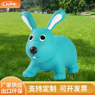 2026 Jumping Horse Barbie Elf Inflatable Horse Wholesale Rubber Horse Pvc Children's Inflatable Toy Jumping Rabbit