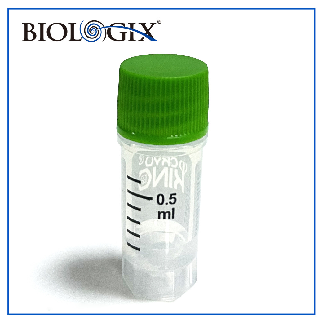 88-6052 巴罗克0.5ml外旋侧码绿色盖冻存管可站立 液氮存储可反复