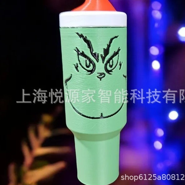 跨境新款 Mini Tumbler Keychain万圣节迷你杯钥匙扣圣诞节唇膏架|undefined