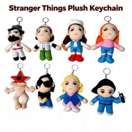 跨境Stranger Thingsplush怪奇物语毛绒抱枕玩偶卡通动漫公仔挂件