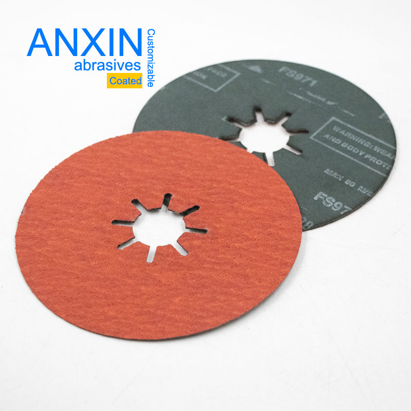 安新工厂现货 971 6寸 150mm 钢纸砂盘 磨片 打磨 工厂直销