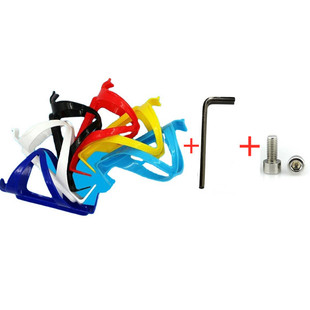 Cross-border bicycle PC plastic bottle holder bicycle equipment accessories kettle holder bottle holder + screw + tool