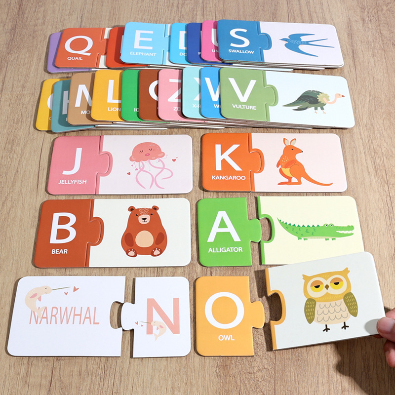 Jardín de infantes pares de letras numéricas para niños y niñas de 2 a 6 años de edad mesa de educación temprana natación en casa juguetes interactivos para padres e hijos
