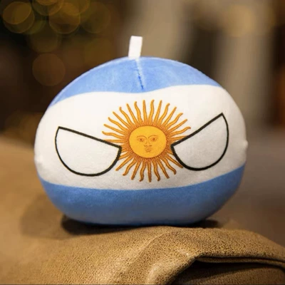 Oyuncaq yastıqlar | Ball National Ball Pendant - argentina-10cm