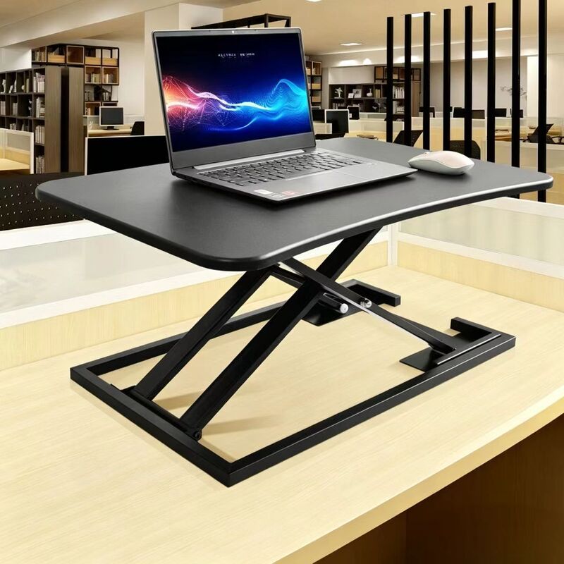Standing desk, adjustable height, portable computer desk, laptop workstation, foldable desktop, height-adjustable desk Standing desk, adjustable height, portable computer desk, laptop workstation, foldable desktop, height-adjustable desk