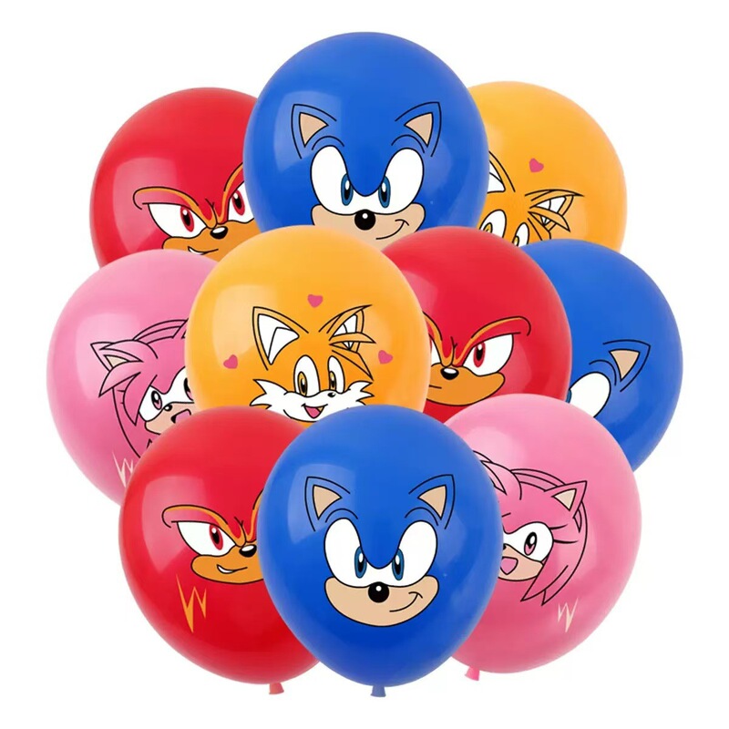 新しいソニック・ザ・ヘッジホッグをテーマにした誕生日パーティー用品ソニック・ザ・ヘッジホッグをテーマにした誕生日パーティー用品クロスボーダー|undefined
