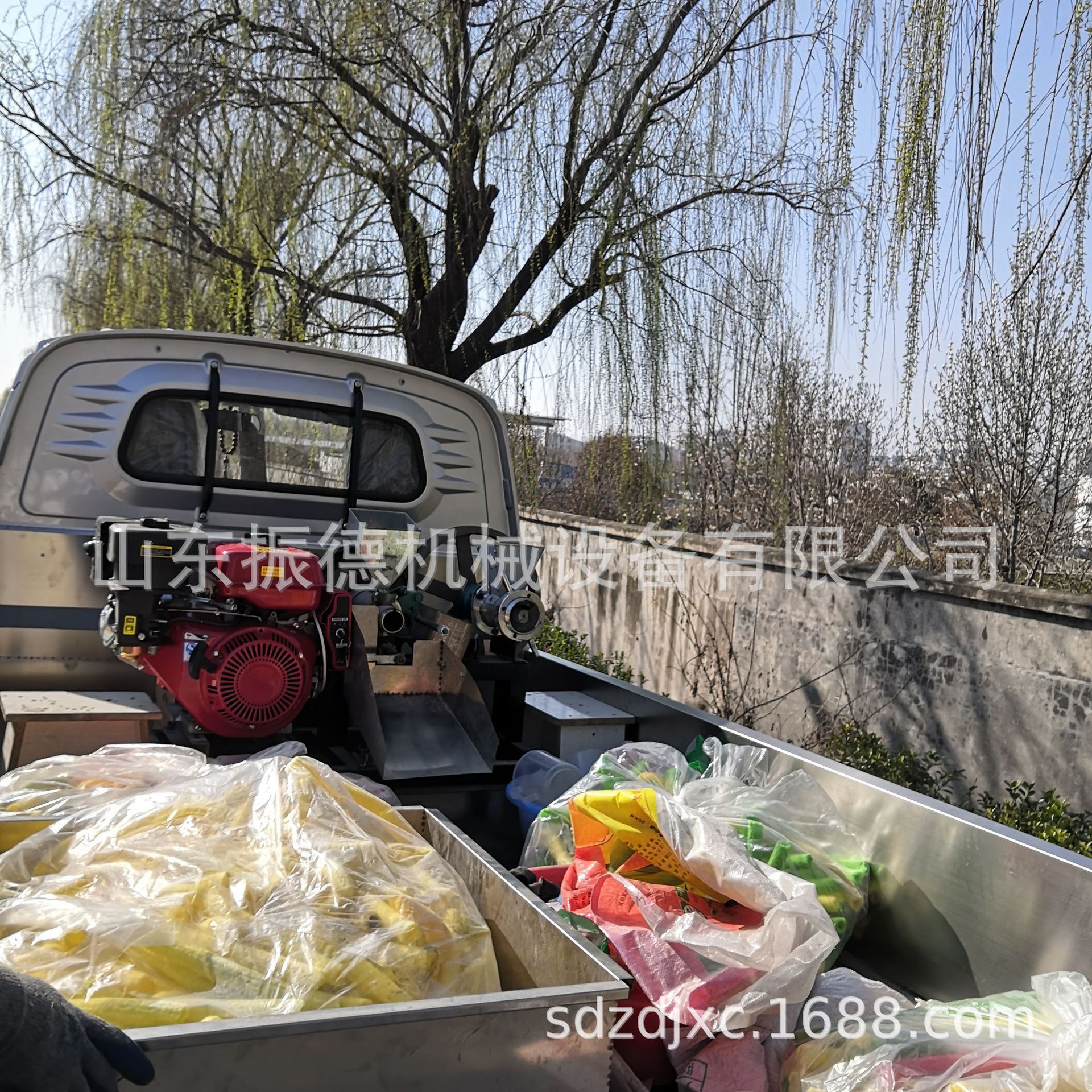 移动方便汽油膨化机 街边门市玉米膨化机 不锈钢暗仓膨化机