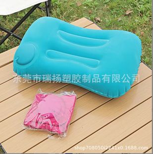 Travel Outdoor Inflatable Pressing Cushion Waist Neck Square Inflatable Pillow U-shaped Pillow Portable Foldable Pillow