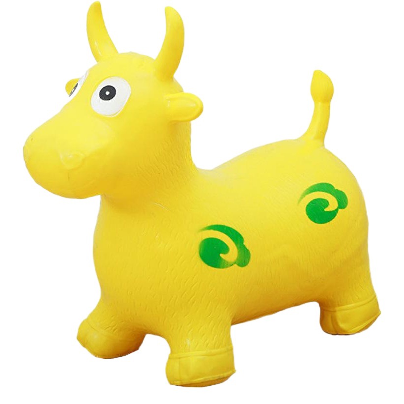 Caballo inflable grande y colorido para niños, caballo inflable reforzado y a prueba de explosiones, artículo de venta al por mayor.