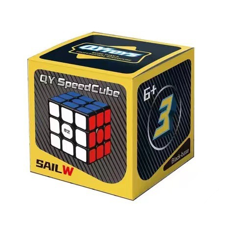 Qiyi Magic Cube Qi Hang Level 3 Magic Cube Qi Hang W3 Level 5.6cm Speed Twist Competition Magic Cube