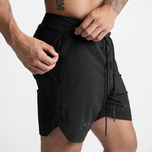 Men's Summer Shorts American Style Youth Straight-Leg Sports Shorts Men's Multi-Pocket Professional Running Quick-Dry Pants