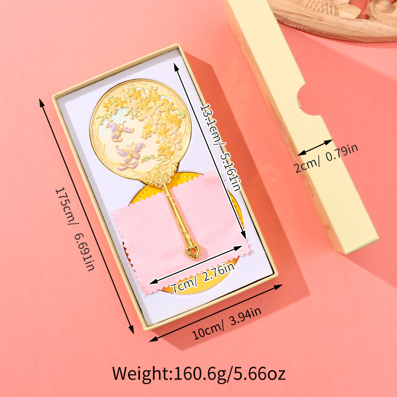 JZ-000051 Flower and bird mirror-butterfly wrapped around flower branches-gift b…