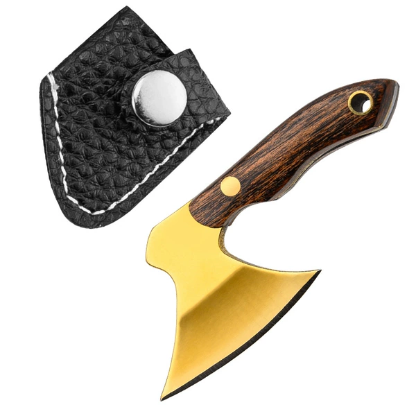 Golden Ax Blade+Knife Case