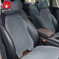 Car silicone seat cushion summer cool pad car seat cushion truck single piece ventilation cool pad home office butt pad
